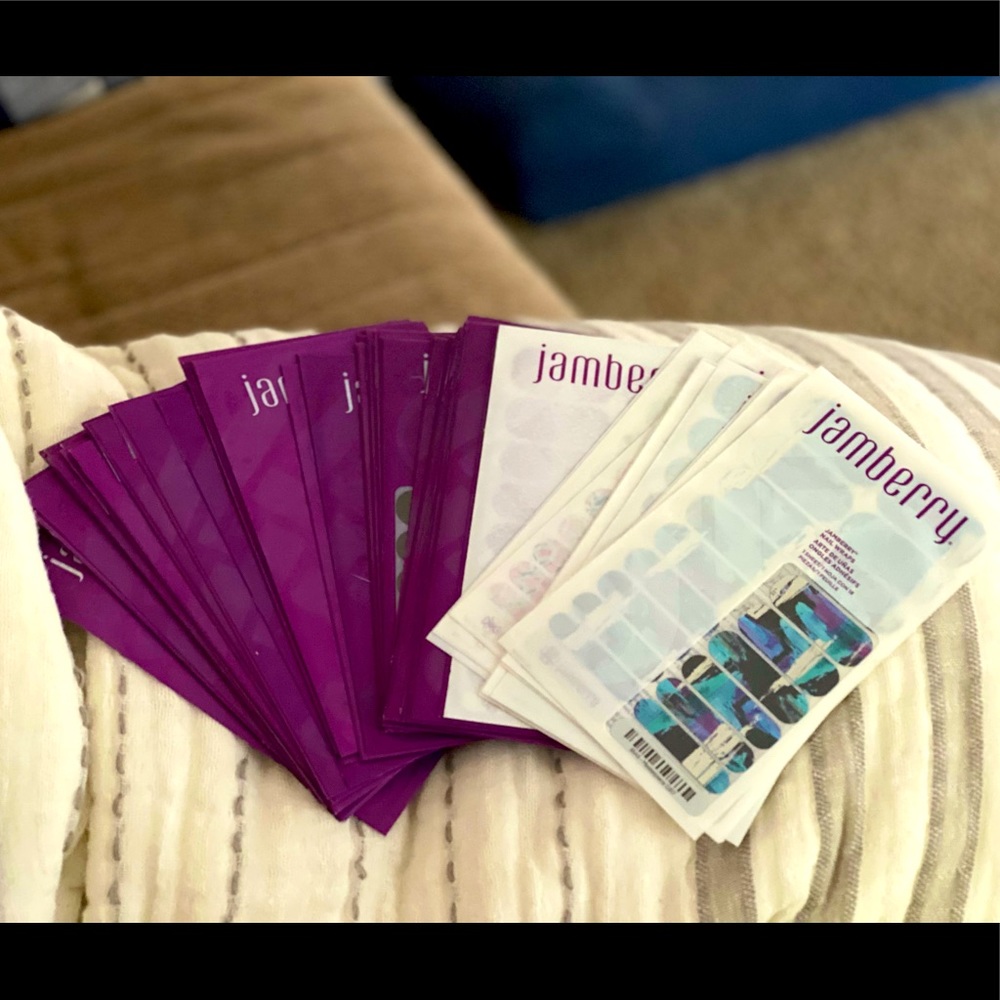 56 FULL Sheets of Jamberry nail wraps!